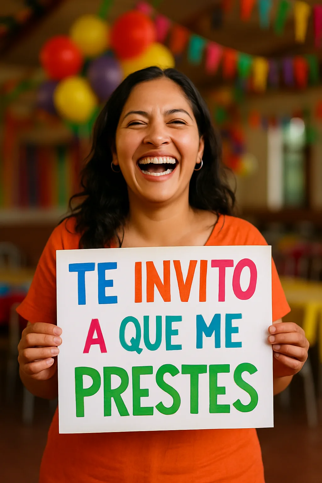 Te Invito a que me Prestes…